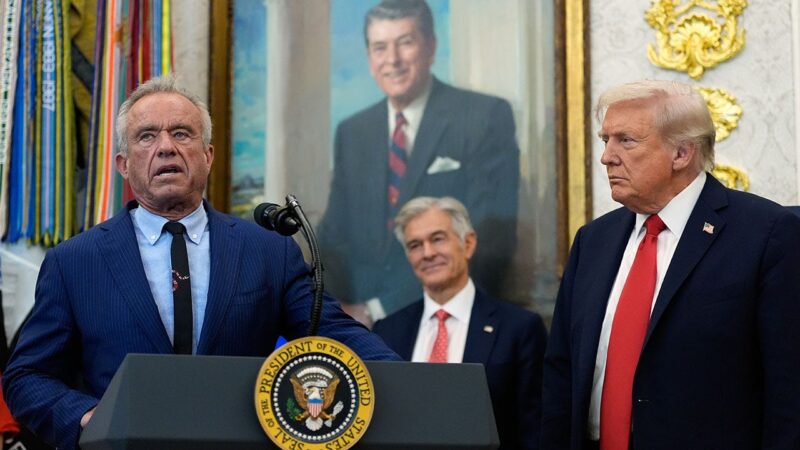 Trump unveils IVF drug discounts up to 79% off with EMD Serono partnership