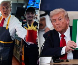 Trump goes from McDonald’s to Middle East peace in ‘political comeback’