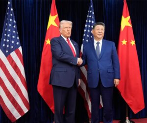Trump, Xi meet in effort to resolve trade tensions sparked by US tariffs