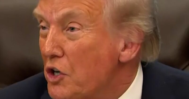 Trump responds to report he is demanding millions from DOJ