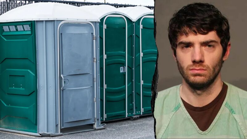 Iowa man faces nearly 100 charges for alleged hidden cameras in porta-potties