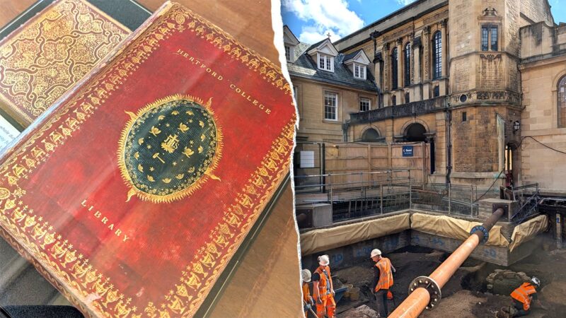 Medieval halls unearthed at Oxford University reveal ancient student life
