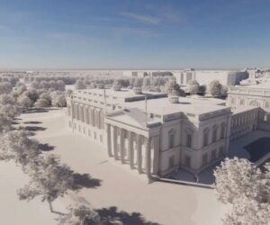 Trump says construction of White House ballroom underway