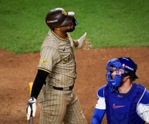 Padres confront umpires after season-ending Wild Card Series loss to Cubs