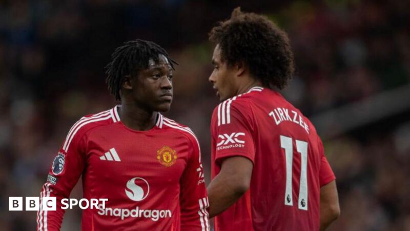 Man Utd: Ruben Amorim on Kobbie Mainoo & Joshua Zirkzee futures