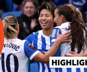 Brighton put four past winless Leicester