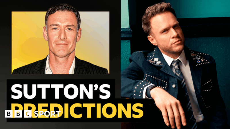Premier League predictions: Chris Sutton v singer Olly Murs – and AI
