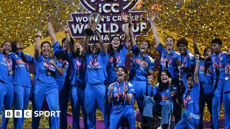 ICC Women’s World Cup final: Shafali Verma and Deepti Sharma star as India beat South Africa for historic victory
