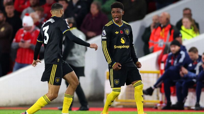 Amad Diallo: Man United ‘disappointed’ with draw at Forest