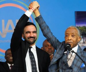 Zohran Mamdani campaigns in Harlem with enthusiasm for mayoral race