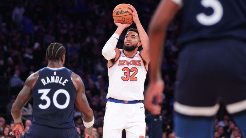 Karl-Anthony Towns ‘still stunned’ by trade as Knicks rout Wolves