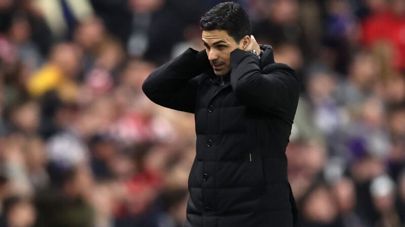 Arteta feels ‘pain in my tummy’ as Arsenal slip up at Sunderland