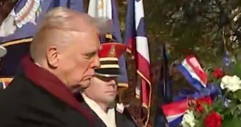 Trump lays wreath to mark Veteran’s Day at Arlington 