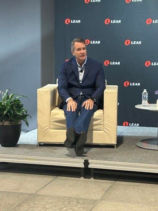 Lear Chief Provides Look At How Auto Supplier Is Navigates Tariffs, AI