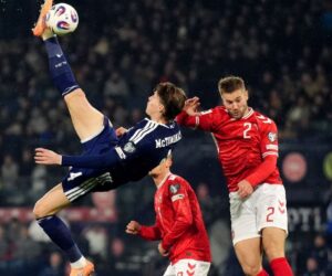 How McTominay’s overhead kick for Scotland ranks with Ronaldo, Rooney