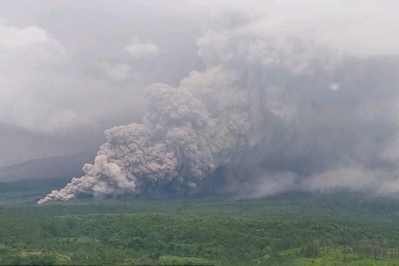Semeru Volcano Erupts In Indonesia, Spewing Powerful Pyroclastic Flows
