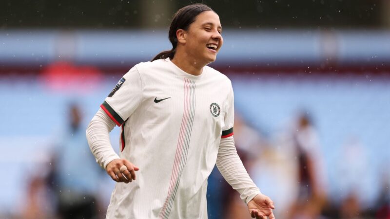 Sam Kerr out for Chelsea’s UWCL clash with Barcelona