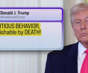 Trump calls for arrest of Democratic lawmakers over video