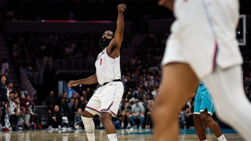 James Harden sets Clippers franchise record with 55 points