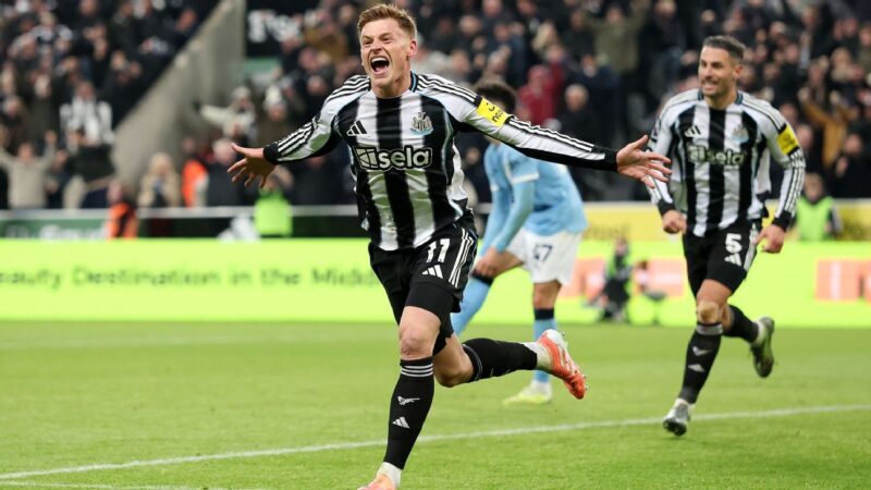 Newcastle must back up their shock win over Manchester City – Eddie Howe