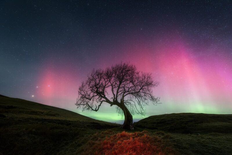 15 U.S. States On Aurora Alert Tuesday After Geomagnetic Storm Warning