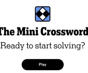 ‘NYT Mini Crossword’ Clues And Answers For Wednesday, November 26