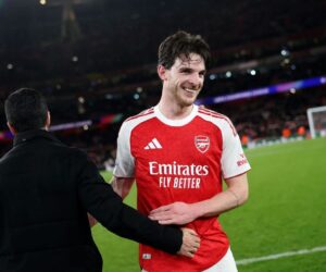 Declan Rice warns UCL leaders Arsenal don’t ‘get carried away’