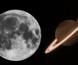 See The Moon And Saturn Shine Together In The Evening Sky This Weekend