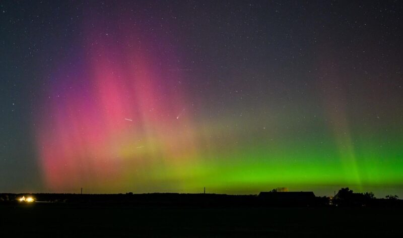 10 States May See Northern Lights On Thanksgiving As Moon Meets Saturn