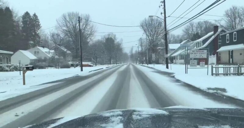 Severe Winter Weather Disrupts Thanksgiving Weekend Travel