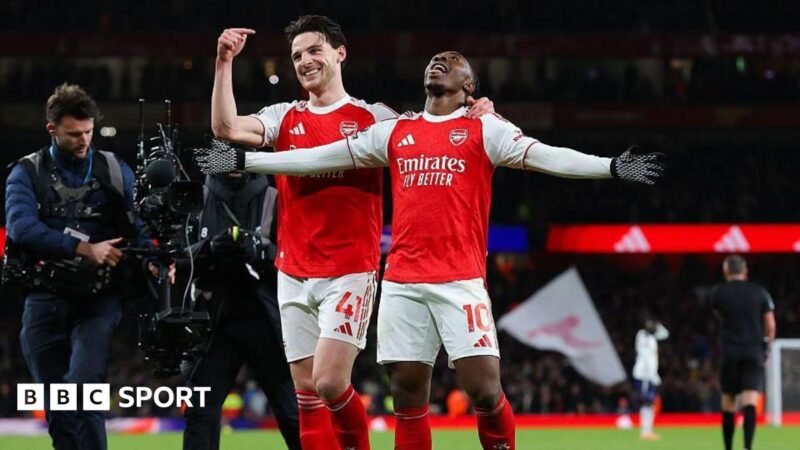 Arsenal 4-1 Tottenham: Eberechi Eze’s ‘special day’ – but can anyone challenge Gunners for title?