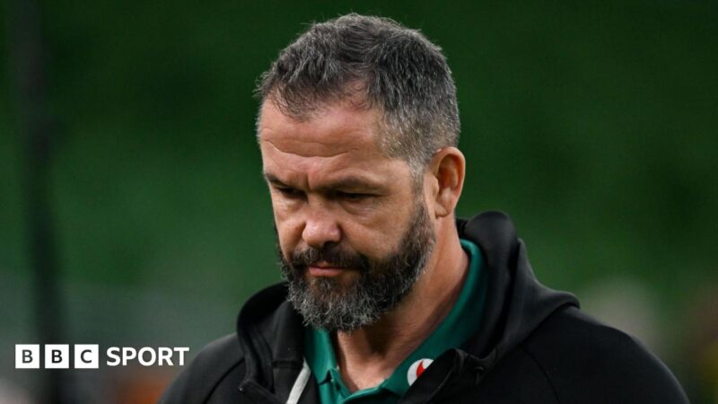 Ireland 13-24 South Africa: Andy Farrell ‘unbelievably proud’ of Irish in chaotic in Springbok loss