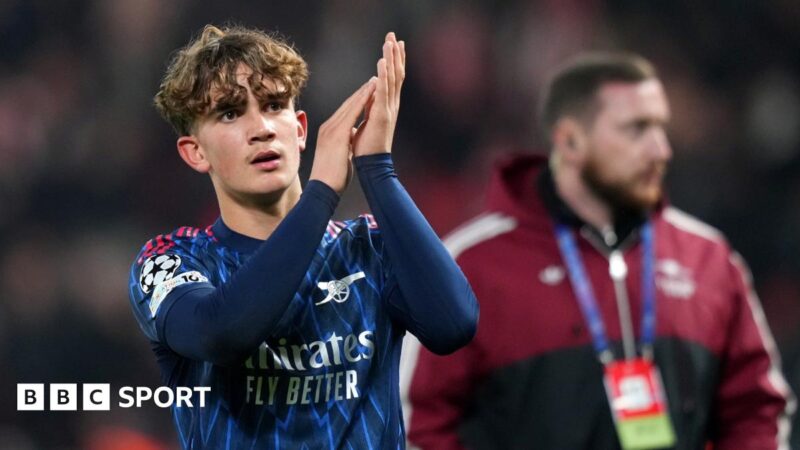 Max Dowman: Arsenal winger, 15, becomes youngest Champions League player