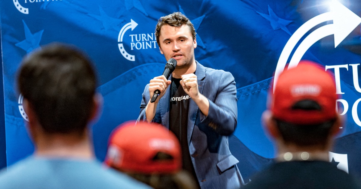 Majorities across parties say ‘extreme political rhetoric’ was a contributor to Charlie Kirk’s killing