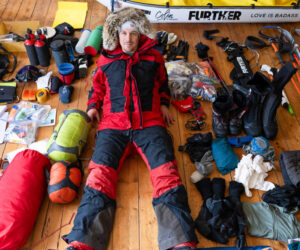 Explorer Colin O’Brady sets out on a record-breaking solo crossing of Antarctica