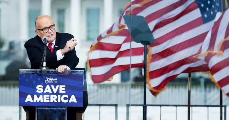 Trump pardons Rudy Giuliani and others involved in bid to overturn 2020 election, pardon attorney says