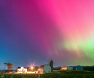 Geomagnetic storm brings dazzling northern lights to U.S. skies