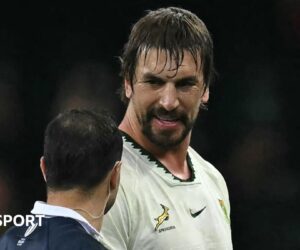Etzebeth red card v Wales ‘justified’ – South Africa boss Erasmus