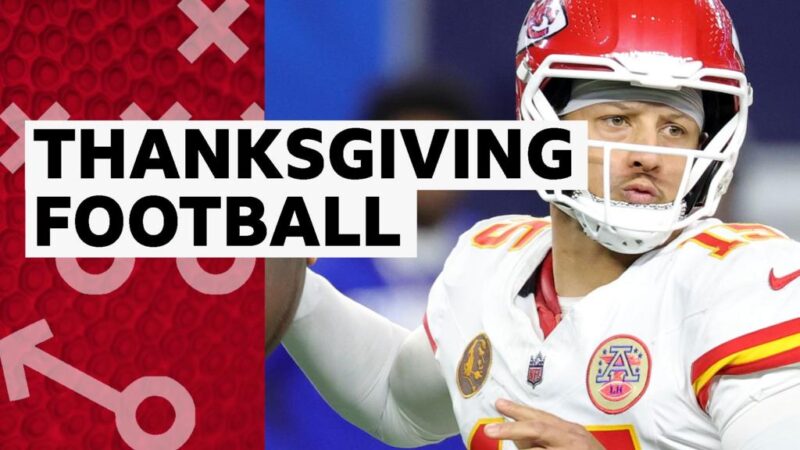 'How did Mahomes do that?' – best plays of Thanksgiving