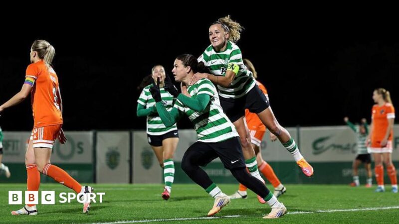 Glasgow City fall to Sporting in Europa Cup after extra-time