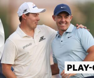 McIlroy finds the water as Fitzpatrick wins play-off in Dubai