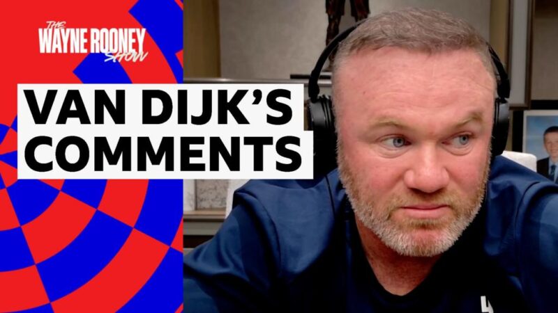 Wayne Rooney defends his comments after Virgil van Dijk criticism