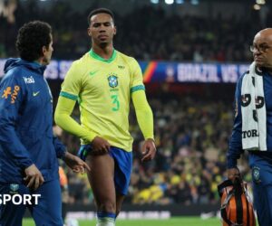 Gabriel injury: Arsenal defender to miss Brazil game with thigh injury