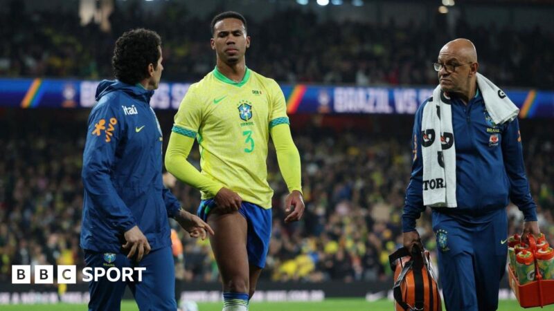 Gabriel injury: Arsenal defender to miss Brazil game with thigh injury