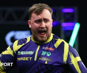 Luke Littler secures world number one spot win semi-final win at Grand Slam of Darts