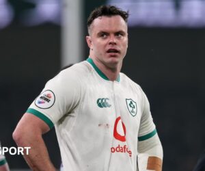 James Ryan: Ireland second row banned for three weeks after red card upheld