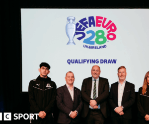 Euro 2028: Northern Ireland to host qualifying draw for tournament
