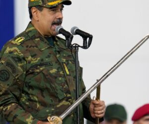 Maduro Brandishes Sword at Rally as U.S. Tensions Escalate