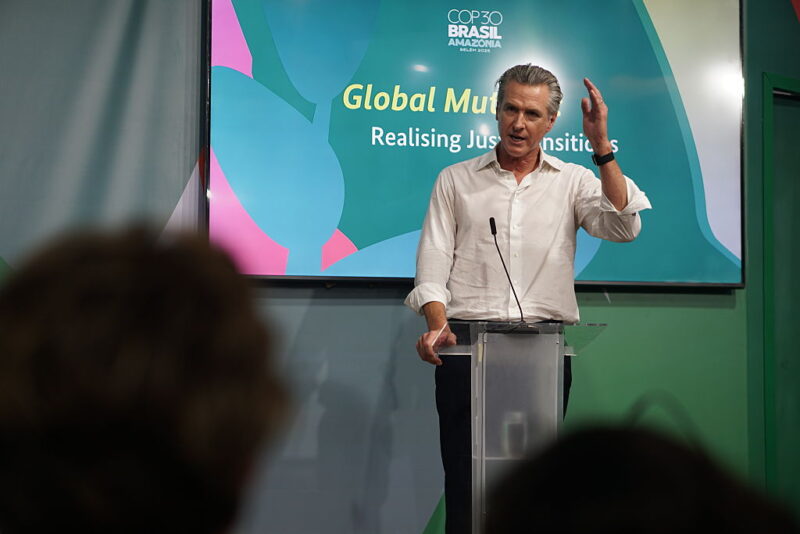 Gavin Newsom’s Climate Warning for American Companies 