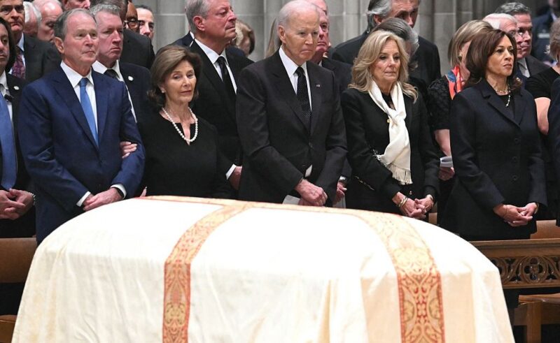 The Surreal Scene at Dick Cheney’s Funeral